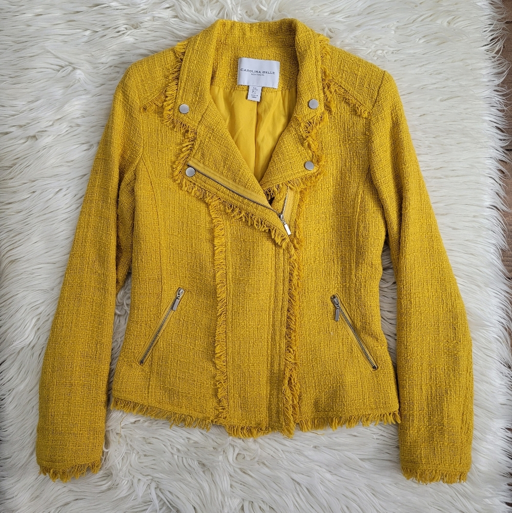Carolina Belle motorcycle Jacket Tweed Sm